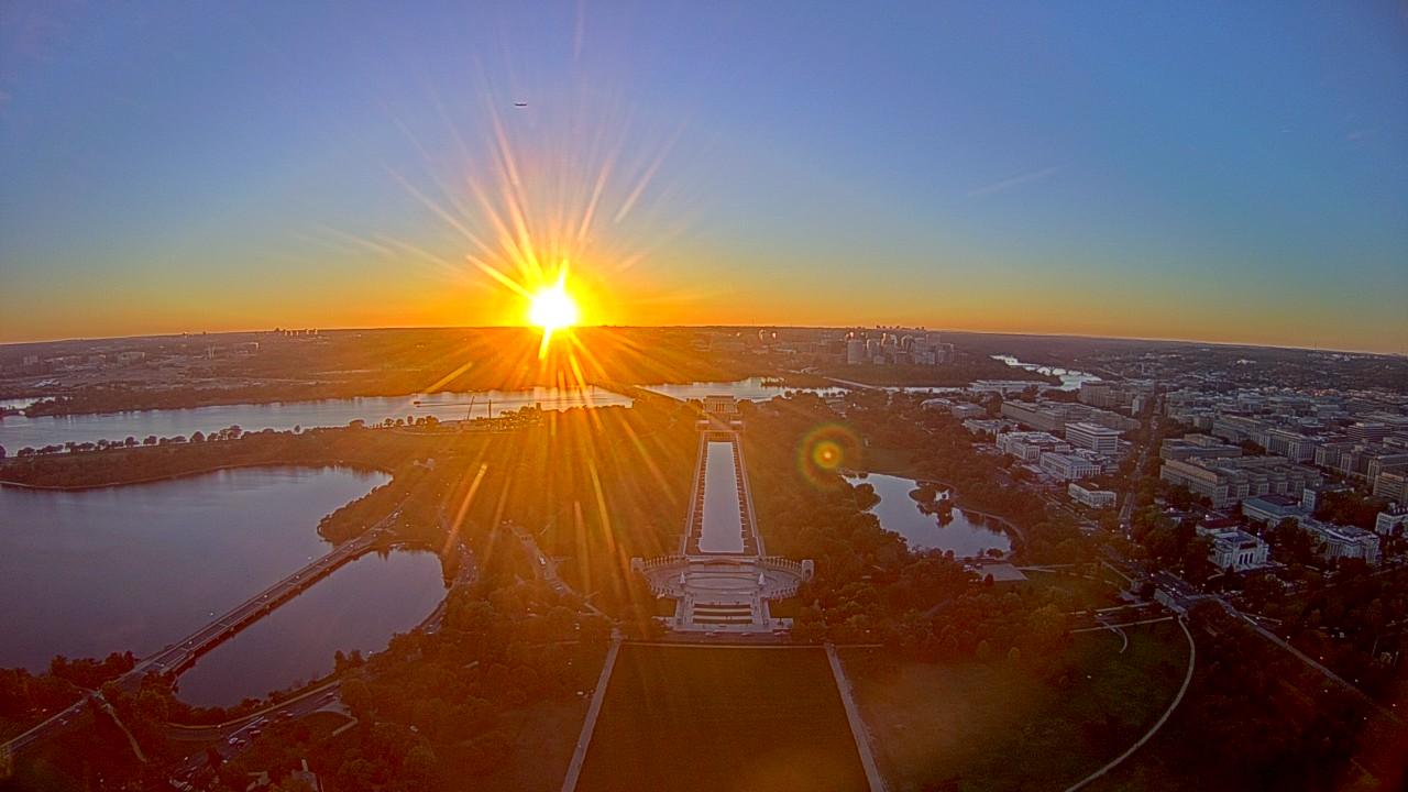 Monday’s sunset