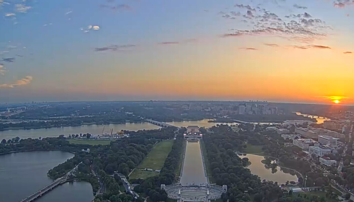 Wednesday sunset camera